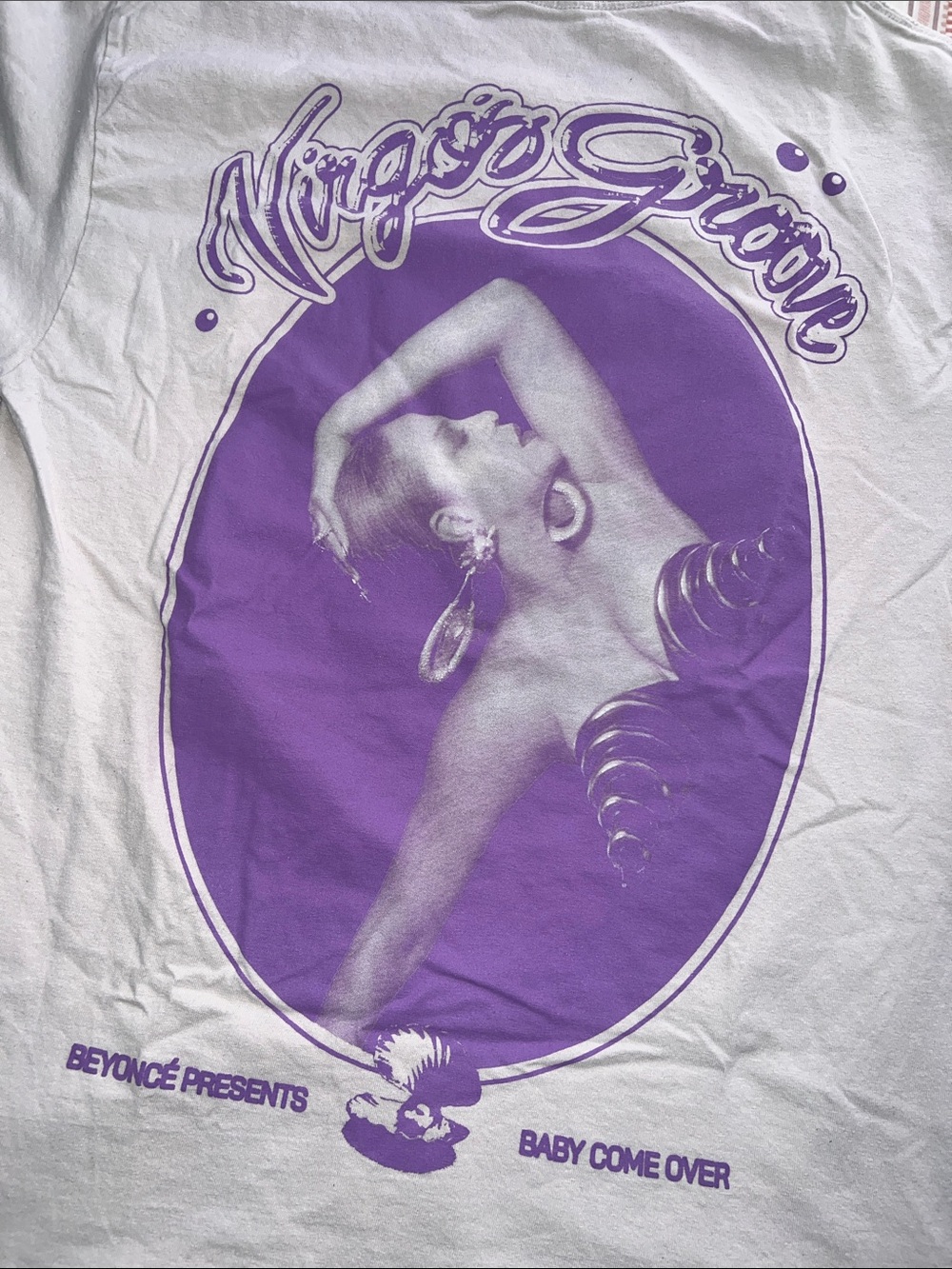 Beyonce T-Shirt Virgos Groove 2023 Renaissance World Tour Merch Music Size Large